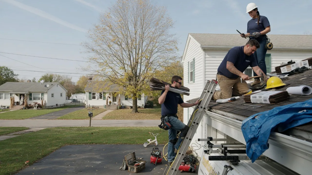 Local Roofing Contractors in Canton, IL near me
